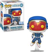 Funko POP! Marvel TORCHE HUMAINE 1521 LES QUATRE FANTASTIQUES : PREMIERS PAS Exclusive