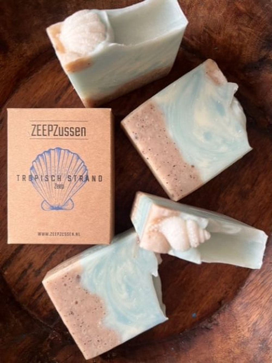 ZEEPZussen - Zeep - Tropisch strand - Cadeau