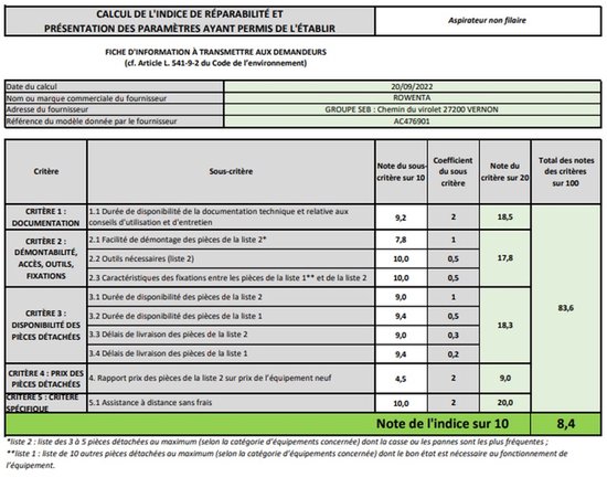 Rowenta Extenso Dry AC476901 aspirateur de table Noir, Marron, Argent Sans sac