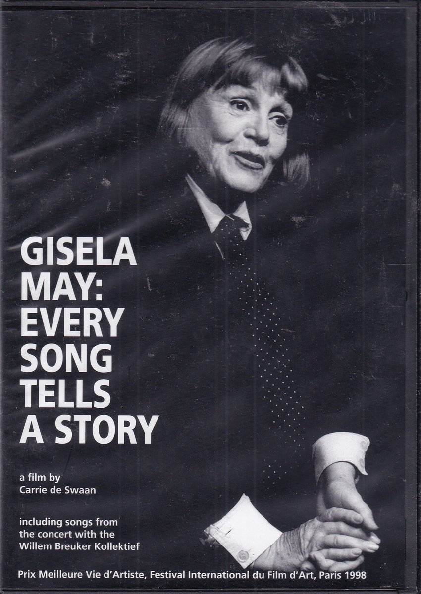 DVD Gisela May: Every song tells a story - Carrie de Swaan
