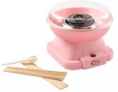 Bestron Suikerspinmachines - ACCM400P - Cotton Candy - Incl. 10 stokjes & maatlepel - Roze - 5 jaar garantie