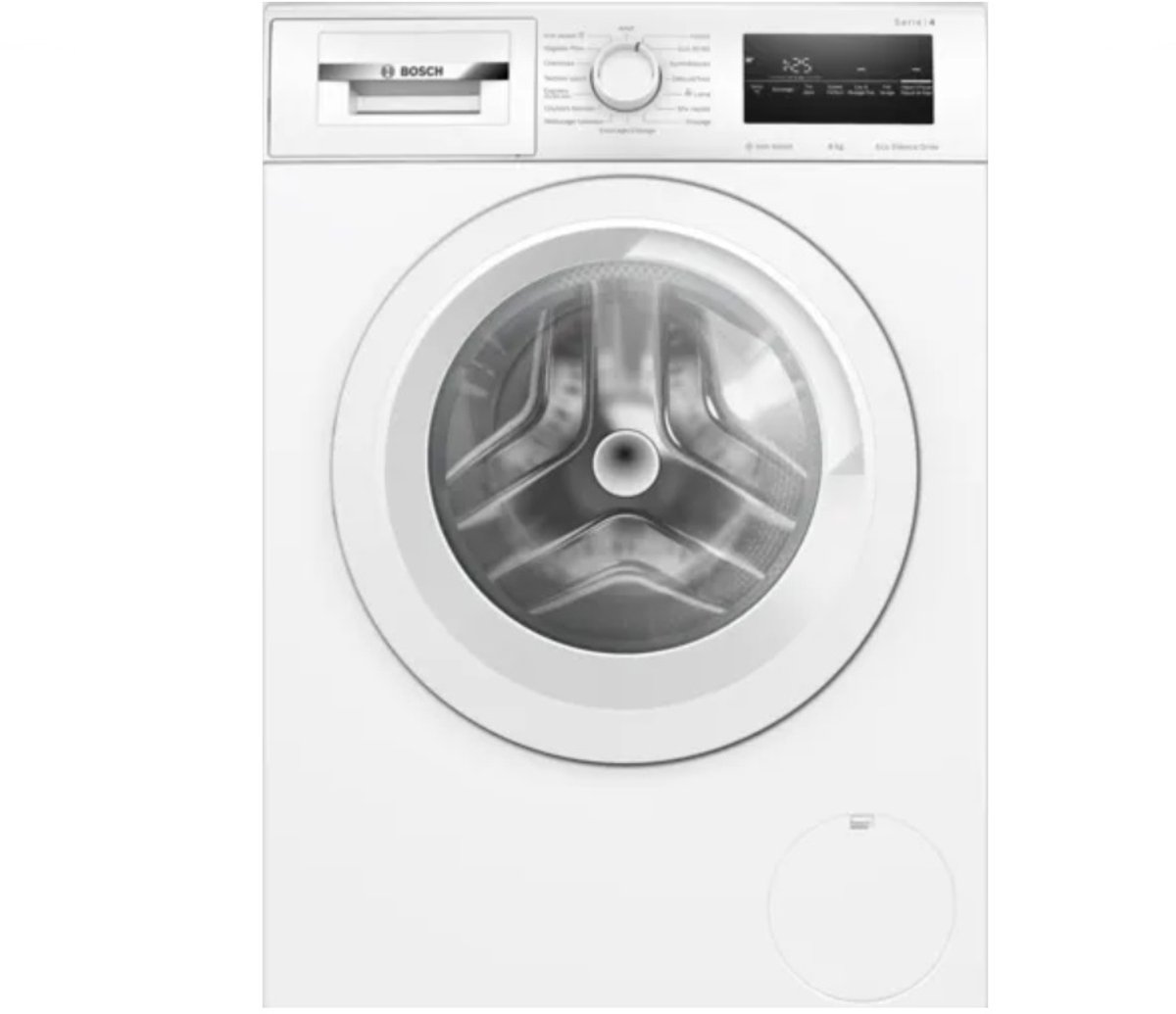 BOSCH WAN28258FR SER4 patrijspoortwasmachine - 8 kg - Inductie - L60cm - 1400 tpm - Wit