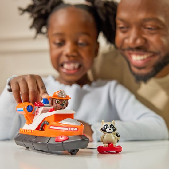 PAW Patrol - Brandweerredding - Zuma's brandweerboot - speelgoedvoertuig met speelfiguur van PAW Patrol — afbeelding 2