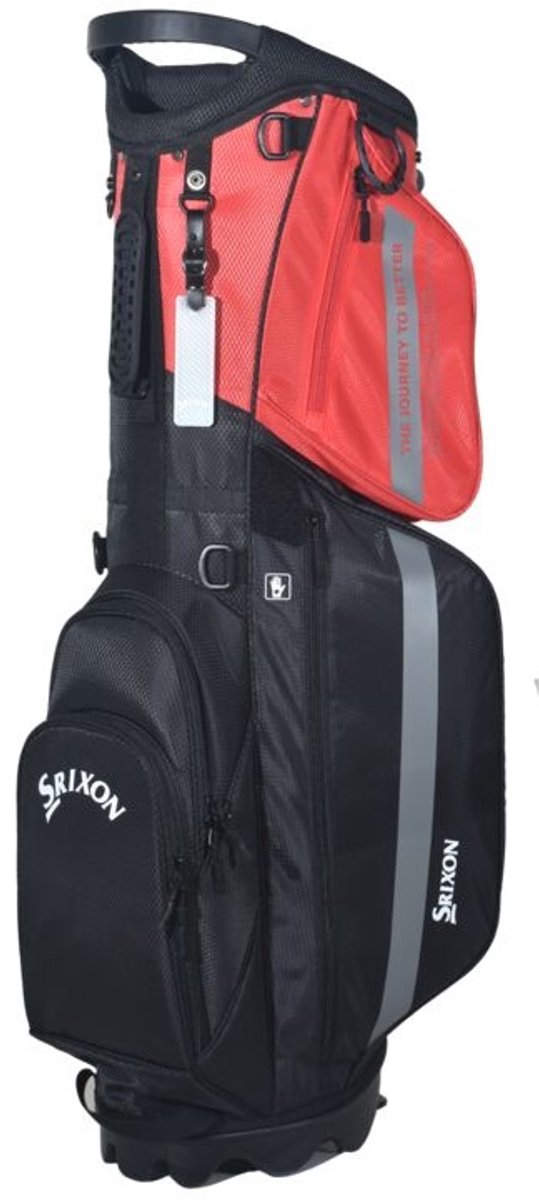 Srixon Lifestyle Golftas - Standbag - Rood Zwart van Merkloos — afbeelding 2