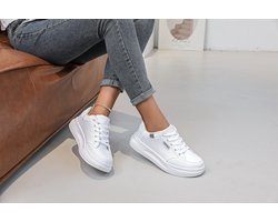 Sneakers Dames Sneakers wit Maat-40