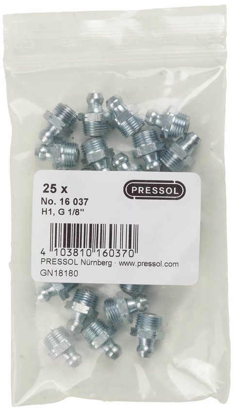 Granit Smeernippels recht M10 x 1 (10 stuks) - 50016404 | Draad: M10 x