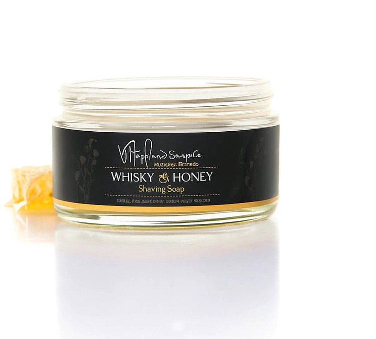 Whisky & Honey – Warm & Zoet - Scheerzeep 175ml (exclusief kwast)