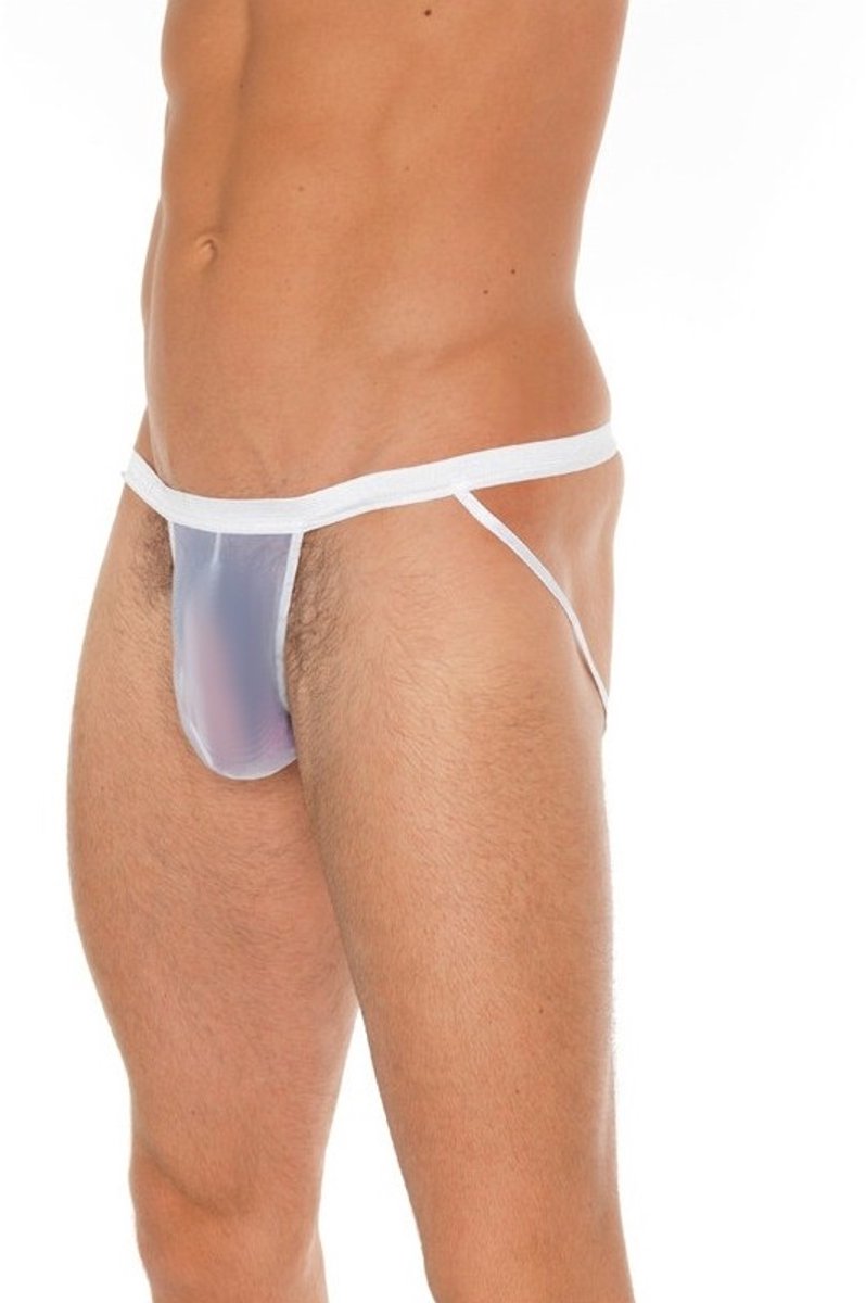Nooitmeersaai - Doorzichtige Jockstrap - Polyamide - Wit - One-size