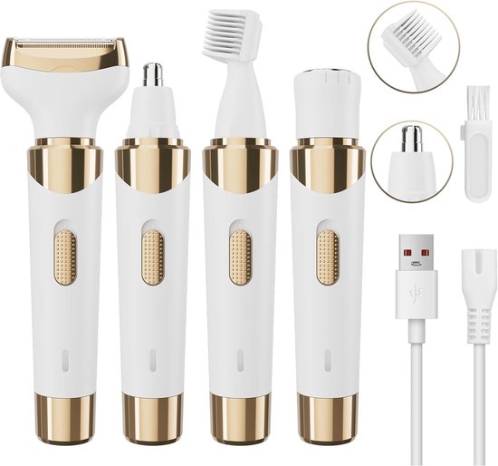 Elektrisch scheerapparaat - 4 in 1 - Vrouwen
