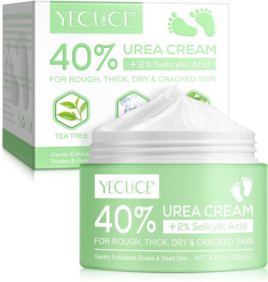 40% ureum voetencrème met 2% salicylzuur – klovenzalf