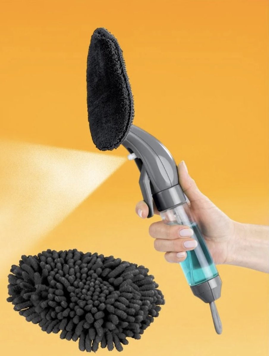 2-in-1 wisser met sproeifunctie, Behuizingen afneembaar en w