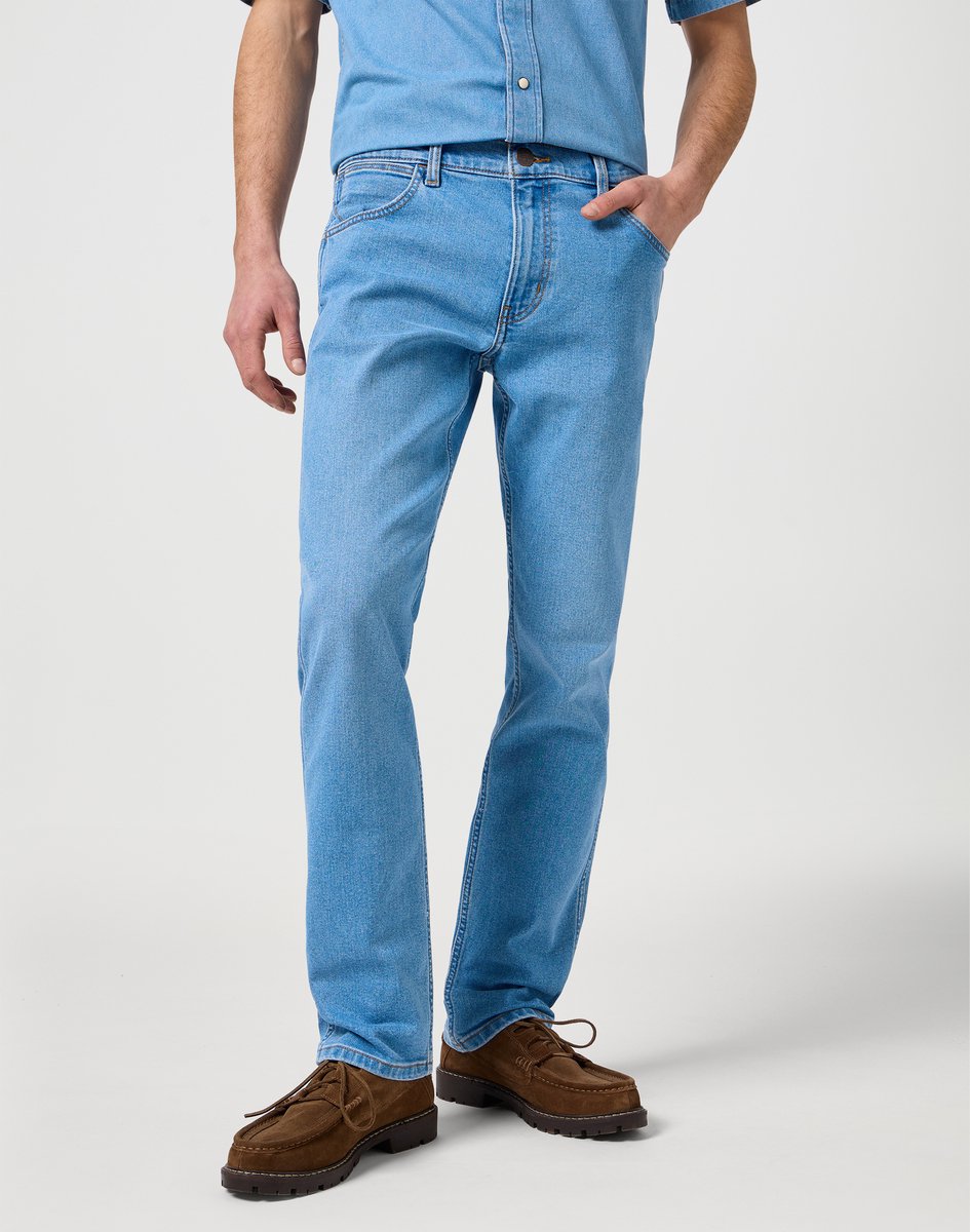 Wrangler GREENSBORO MIST W30 X L32 Blauw