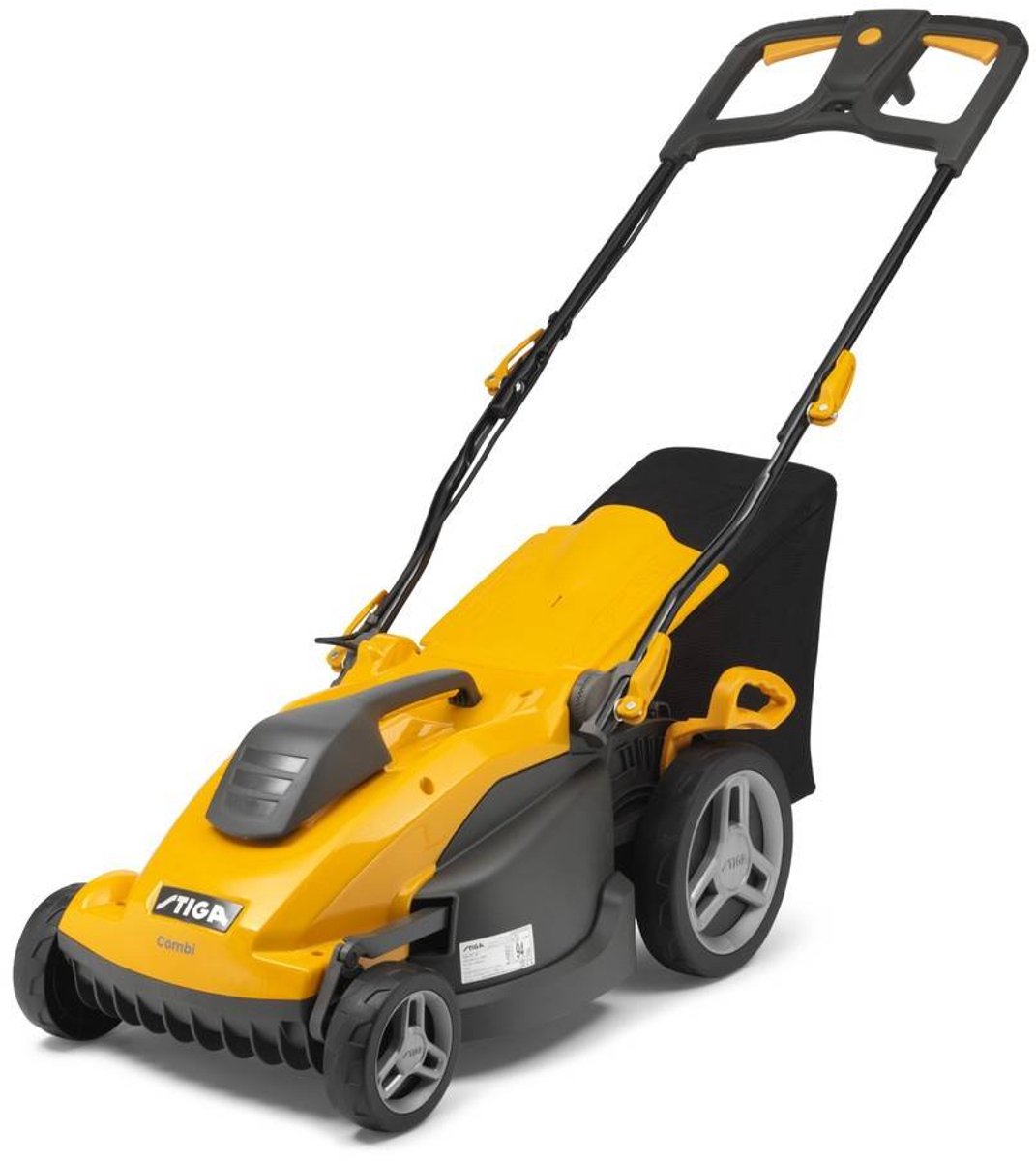 Afbeelding 2 van STIGA COMBI 340c Grasmaaier Elektrisch 1600 W Snijbreedte max. 38 cm Geschikt voor Gazons tot 600 m²
