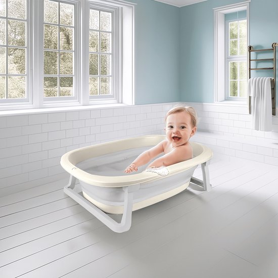Dolu Relax Beige Opvouwbaar Badje van Merkloos — afbeelding 4