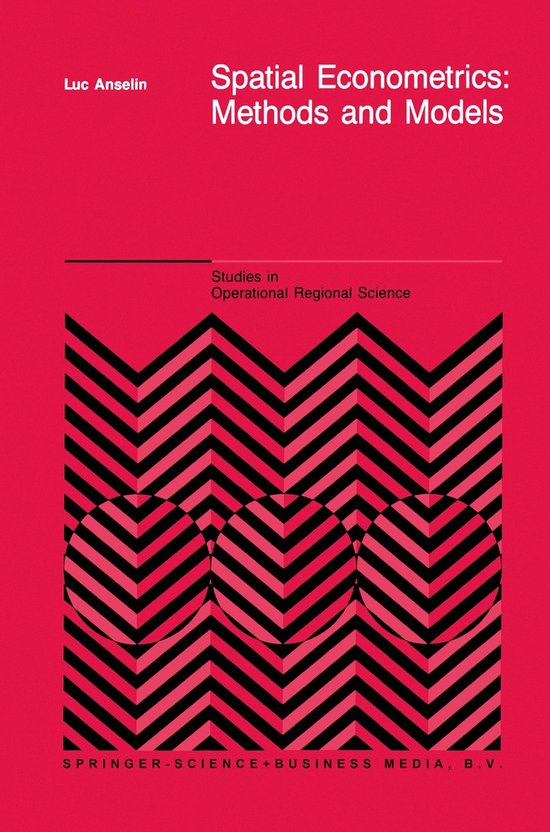 Studies in Operational Regional Science4- Spatial Econometri ... - cover