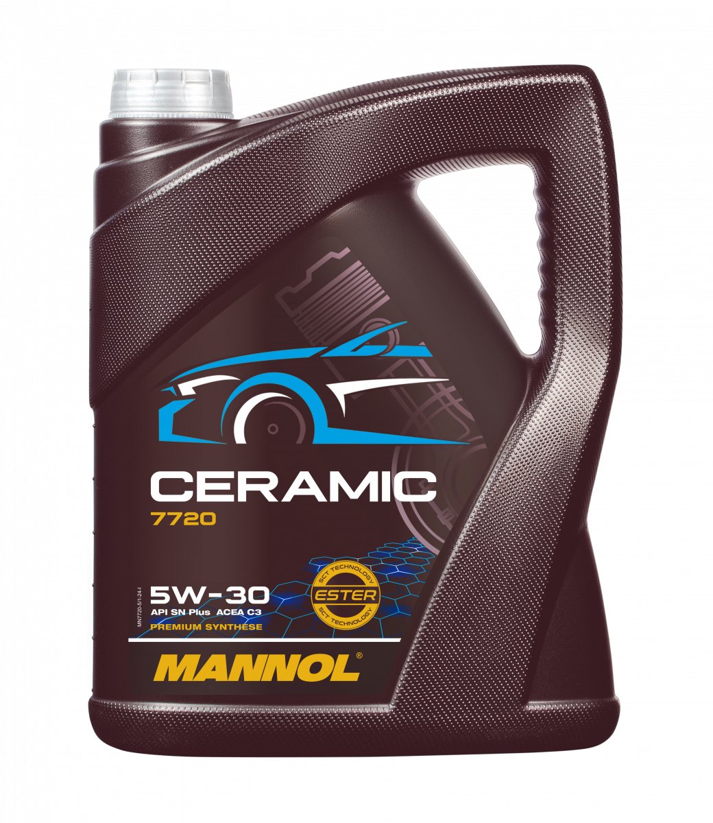 Mannol 5W30 Ceramic Vol Synthetische motorolie | 5 liter | De Oliereus
