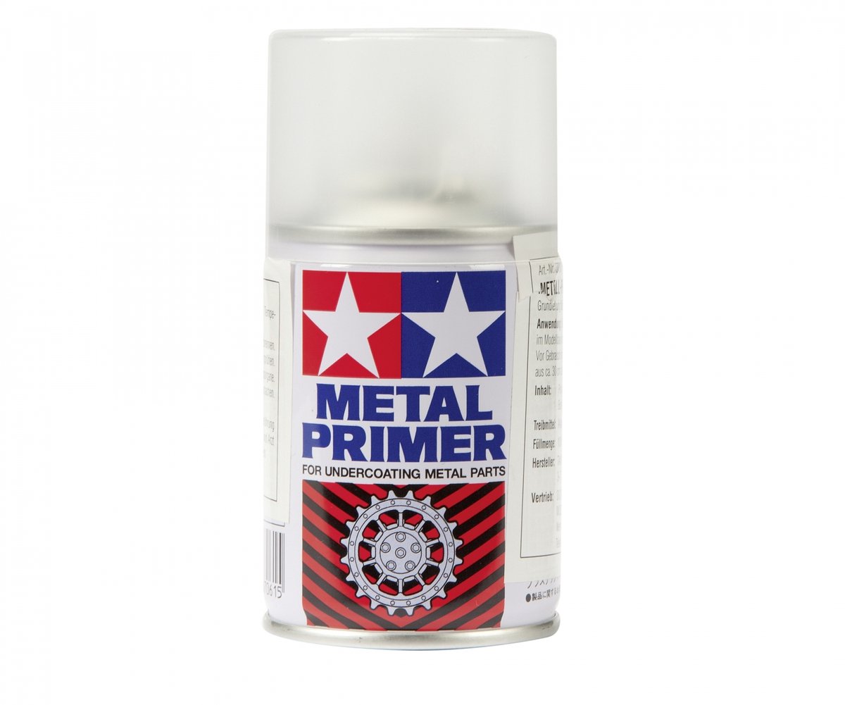 Tamiya Hobbyverf Acrylverf - 87061 Metal Primer Clear - Acryl Spray - Verf spuitbus - 100 ml