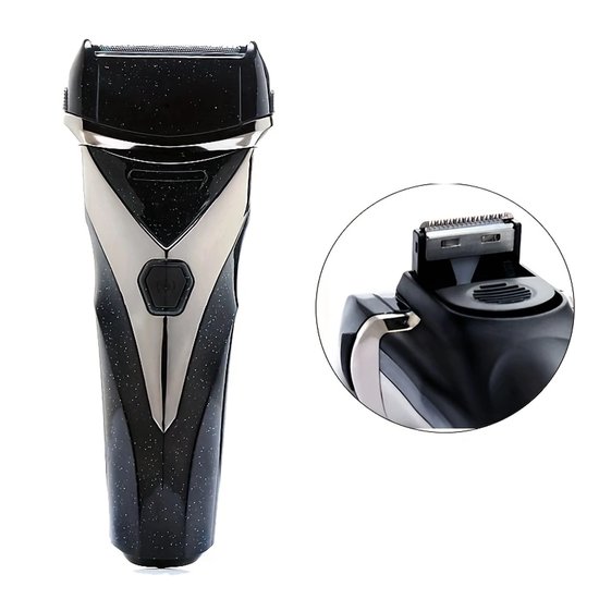 Krachtige 2in1 FEIYBA Scheerapparaat - Usb Oplaadbare Multifunctionele Full Body Shaver + Baard/Precisietrimmer - Perfecte Lichaamshaar Verzorging voor Dames en Heren - Kleur: Kobaltblauw