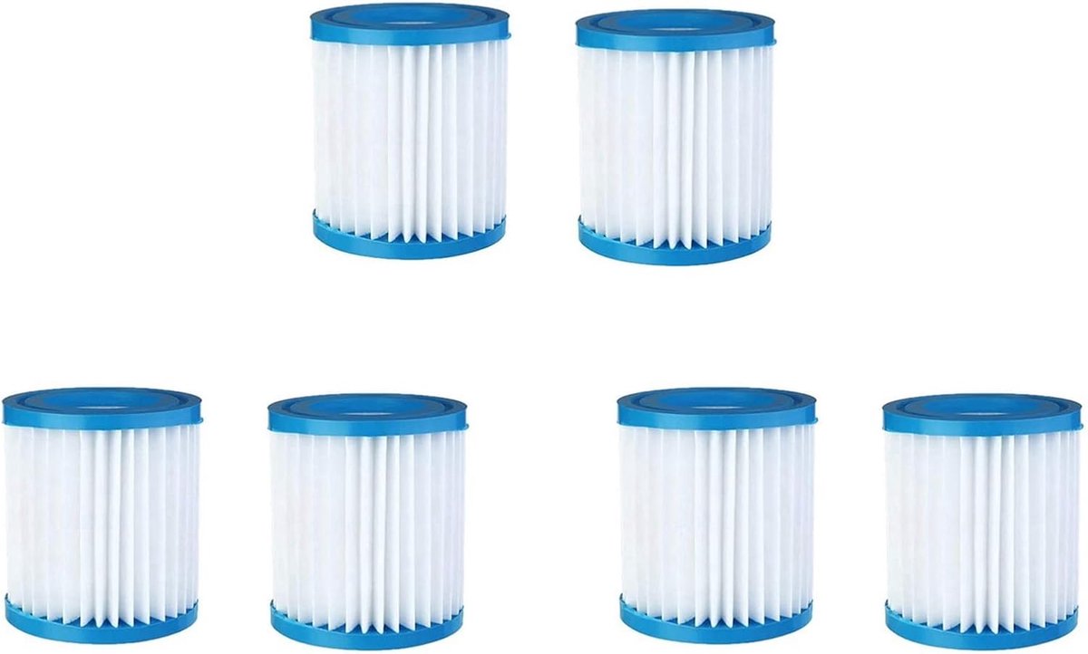 Zwembadfilterpatronen - 6 stuks - geschikt voor zwembadfilterpatronen type H vervangend zwembadfilter geschikt voor pompreiniger zwembadfilter