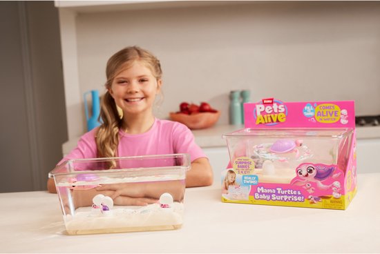 Jeu électronique Zuru France Pets Alive Mama Turtle & Baby Surprise Jeu électronique Zuru France Pets Alive Mama Turtle & Baby Surprise