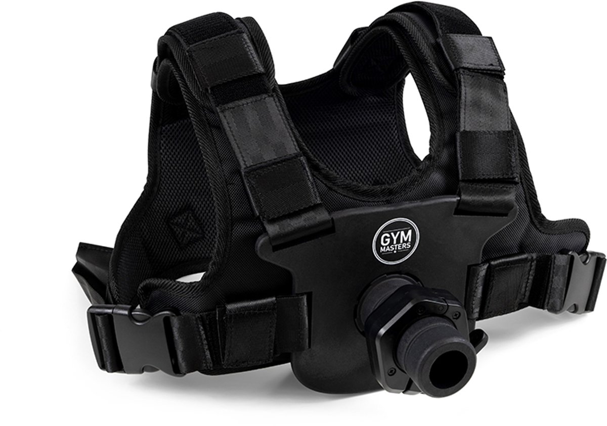 Gym Masters Gewichtsvest – Tot 75kg Belastbaar – Voor 50mm Halterschijven – Voor Serieuze Thuis Workouts