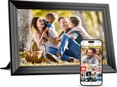 Bol.com Digitale Fotolijst met WIFI en Frameo app – 32GB – 10.1 inch - IPS Touchscreen - Fotokader - Zeri aanbieding
