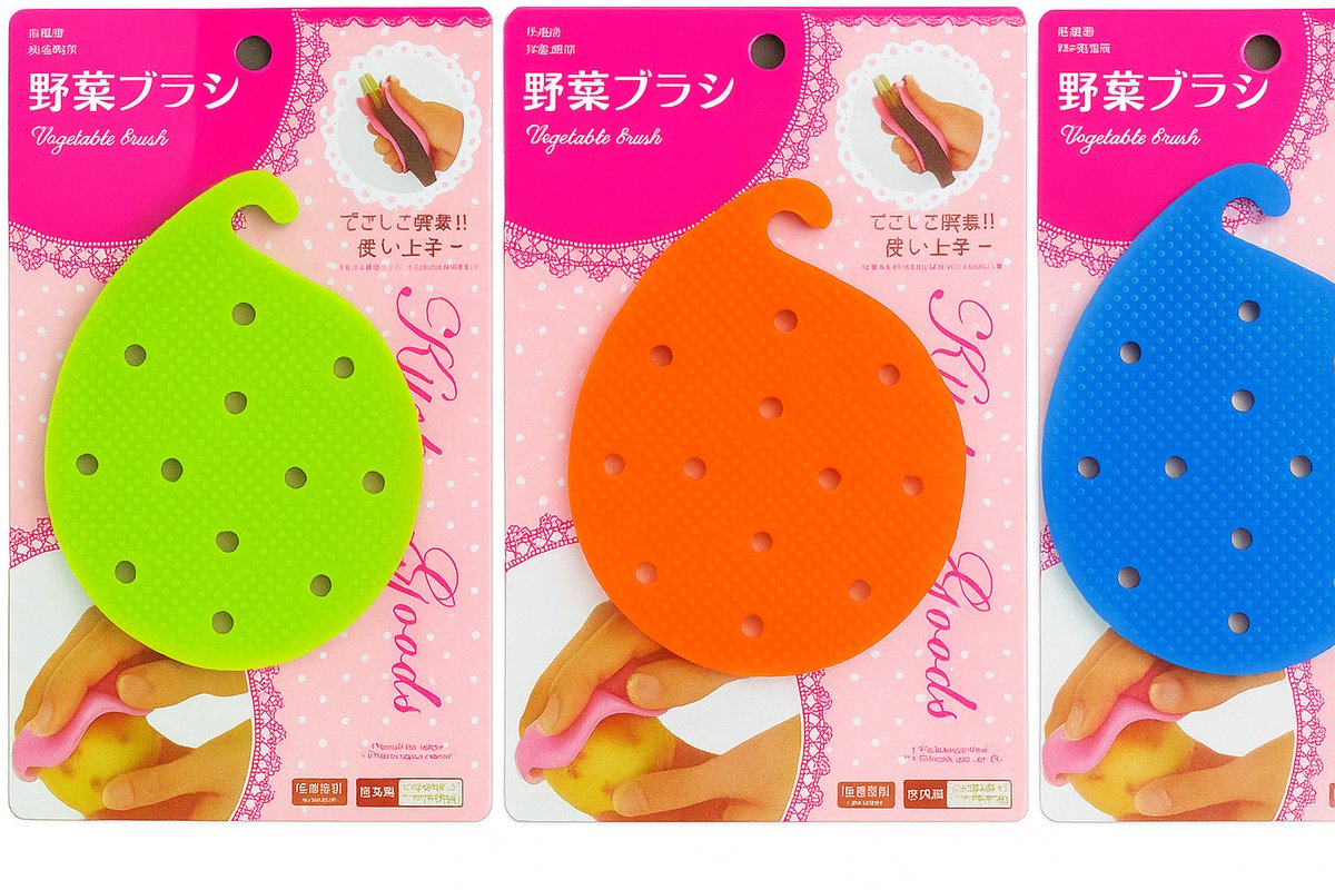Goedkoopste Groente Borstel - Scrub Borstel - Groente Schoonmaken - Groentewasser - Borstel om verschillende groente mee schoon te maken