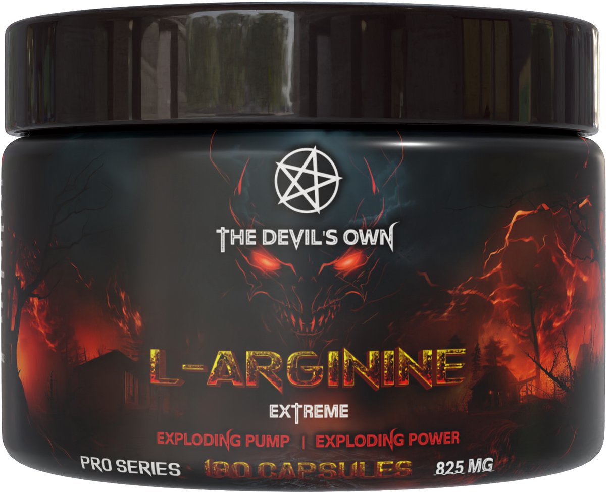 Goedkoopste The Devil's Own | L-arginine | 180 capsules á 825mg 90 servings | Pre-workout | Intra-workout | Aminozuren | Nutriworld