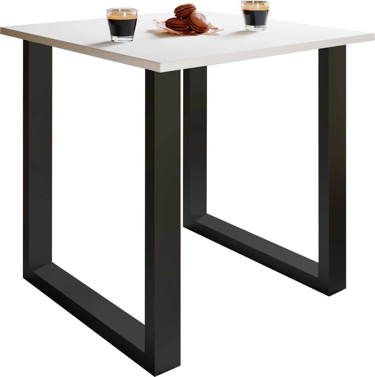 Premium houten eettafel Keukentafel Eettafel Tafel Xona U Zilver