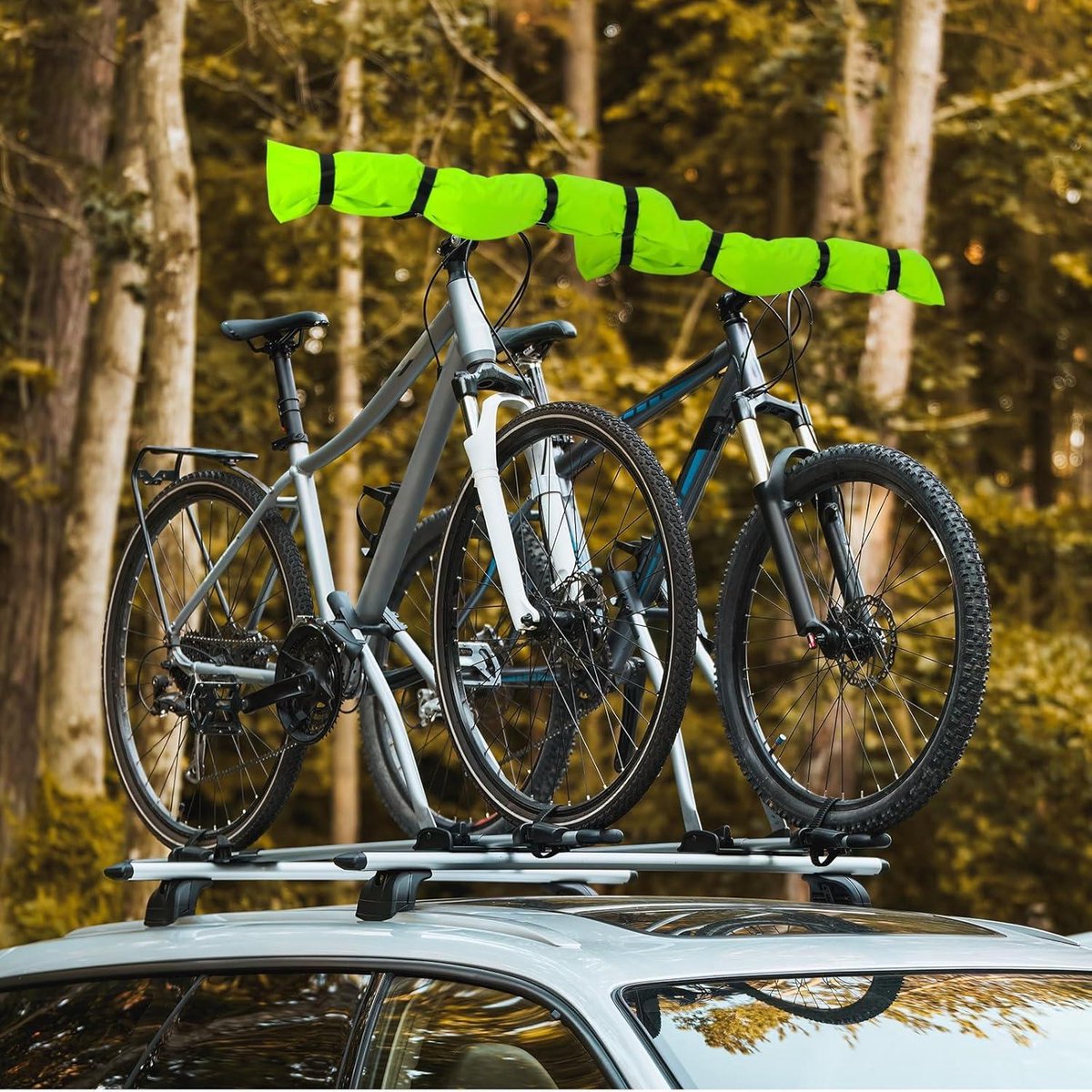 Inovra Plus - Stuurbescherming en transportbescherming voor e-bike - Waterdicht - 92 x 235 cm - Groen - Geschikt voor scooter, racefiets en fiets