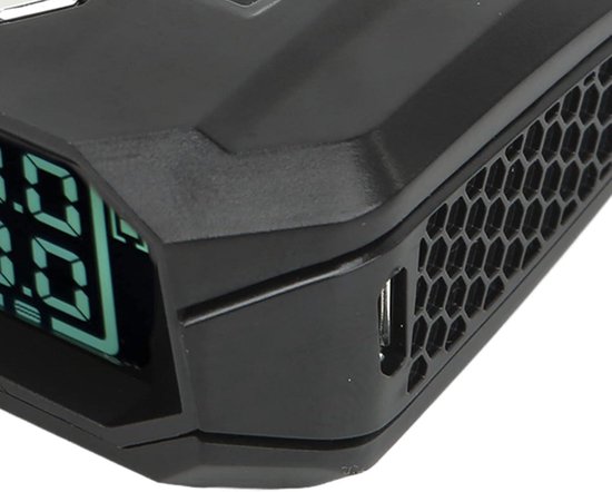Draadloze Solar Tpms LCD Auto Bandenspanning Monitoring Systeem 4 Externe Sensoren