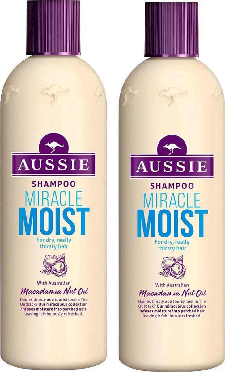 Aussie Shampoo - Miracle Moist - Multi Pack - 2 x 300 ml
