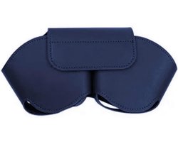 Accessoires voor hoesjes - Koptelefoonhoesje - Leren hoesje - Kras- en stofbestendige, draagbare reishoes - Stofbestendige reistas - Opbergtas voor koptelefoon - Compatibel met Apple Airpods Max Smart Case - Donkerblauw