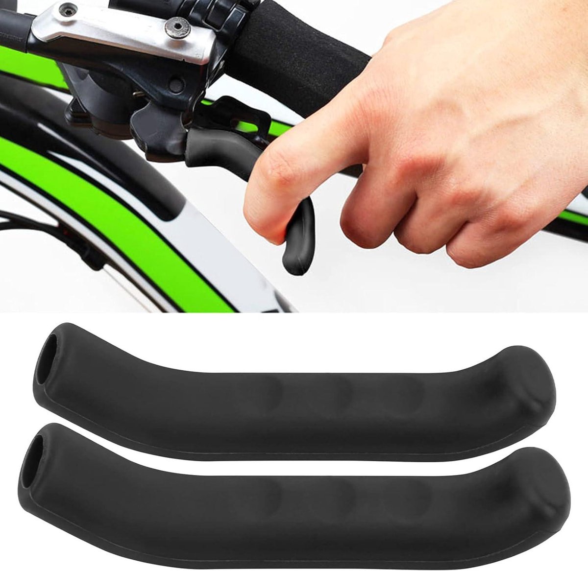 Fietsremhendel Cover Siliconen Mouwen - Beschermhoes voor MTB en Racefiets - 1 Paar