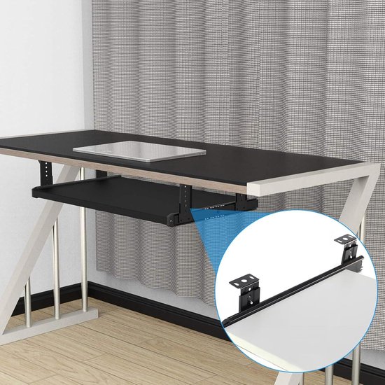 Heavy Duty ladelopers met slot lade glijbaan hardware volledige verlenging zijgemonteerde ladesystemen 250-1500 mm (10-60) voor thuis, keuken, bureau, camper (maat: opslag 250 mm - verlenging 500 mm