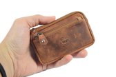 Sleuteletui portemonnee autosleutel RFID Antidiefstal- RFID ALLEEN JE PASJES Sleutel Etui Sleuteletui portemonnee - portemonnee etui - ring portemonnee - pasjeshouder met rits - ri