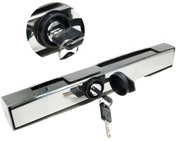 HIBO RVS Buitenboordmotorslot - Slot Buitenboordmotor - Hoogwaardig RVS - Motorslot - 2 sleutels