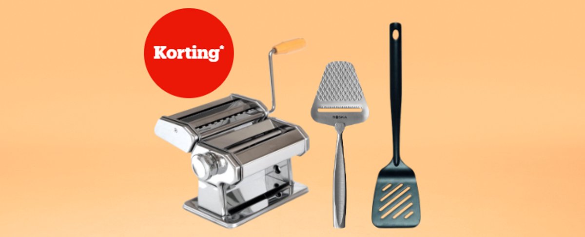 Korting* op keukenhulpjes