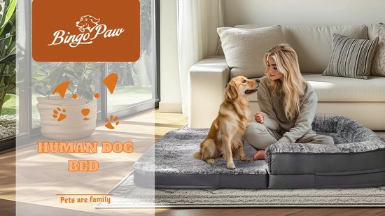 BedDog Hondenbed Grote Honden - Hondenkussen XXL - Ovale Hondenmand
