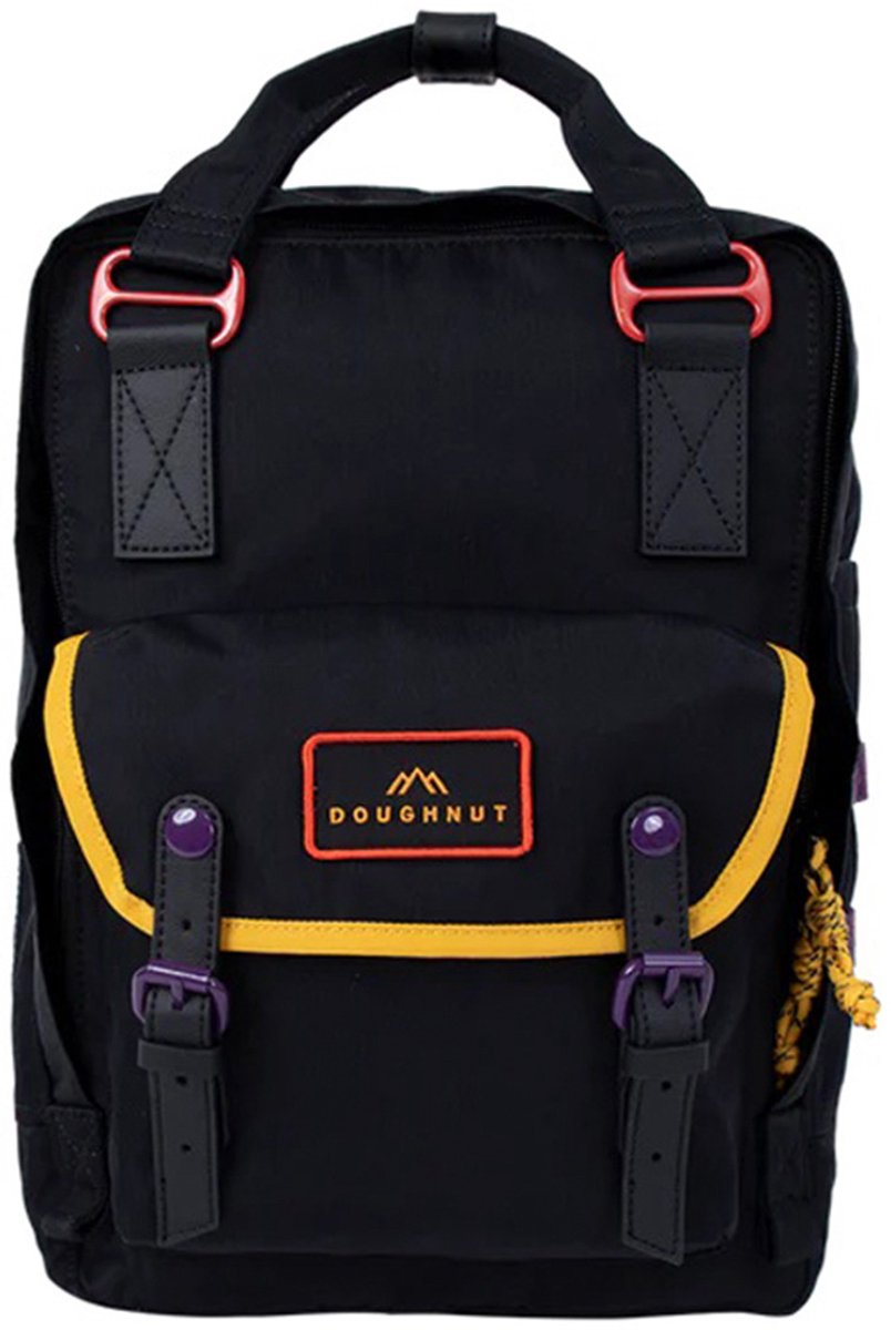 Doughnut Macaroon Happy Camper 16 - Rugzak 38 cm (black)