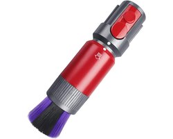 Geschikt voor Dyson V7 V8 V10 V11 V12 V15 stofzuigers, stofborstel die geen strepen achterlaat en krasbestendig is, handige zelfreinigende zachte borstelharen, niet geschikt voor de SLIM-serie