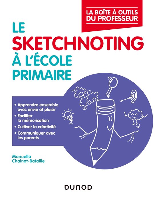 Le sketchnoting à l'école primaire - cover