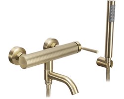 Rea Js-B34803Bg Argon - Badkraan - Geborsteld Goud - 6,5 X 24,5 X 12 Cm