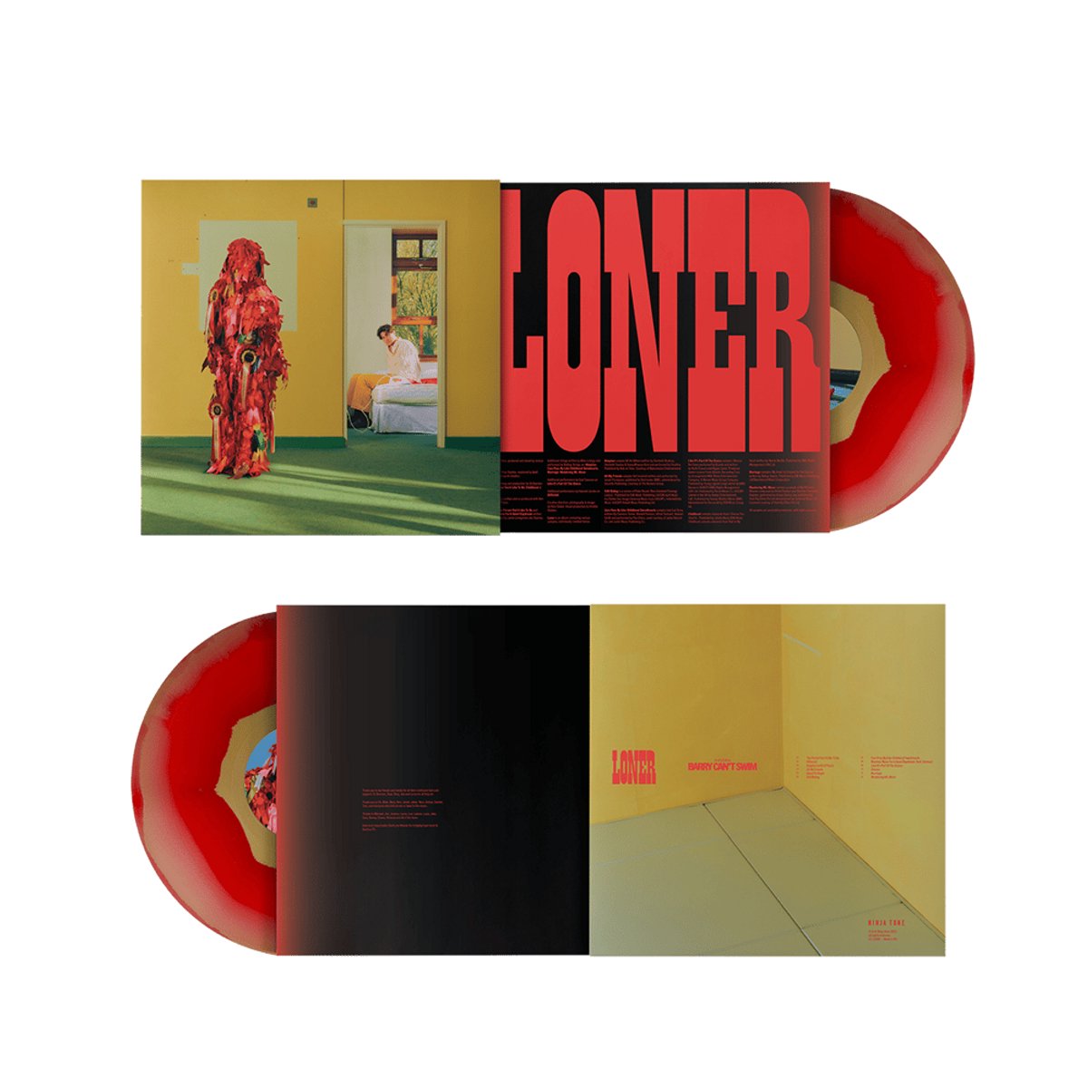 Barry Can't Swim - Loner (Indie Only Gold/Red "Ink Spot" Vinyl)