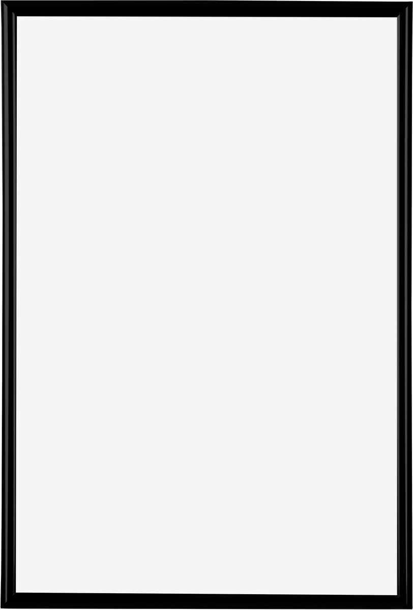 Fotolijst 62x93 cm - Kunststof - Zwart Mat - Biggy