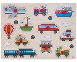 Knop Puzzel Voertuigen Longfield Games