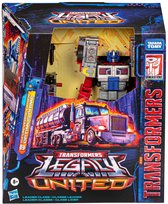 Hasbro Transformers - Figurine Transformers Generations Legacy United Leader Class G2 Universe Laser Optimus Prime 19 cm - Multicolore