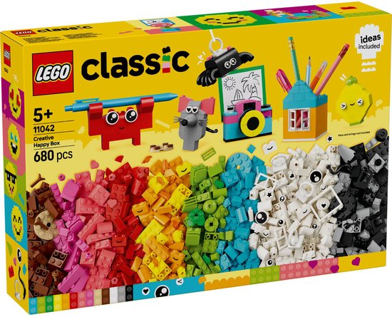 Construction de boîte d'artisanat créatif LEGO Classic - 11042