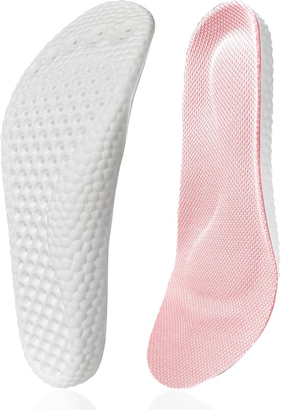 Semelles Orthopédiques Mémoire De Forme 4D – Confort Max, Amortissantes, Respirantes – Taille 37-38