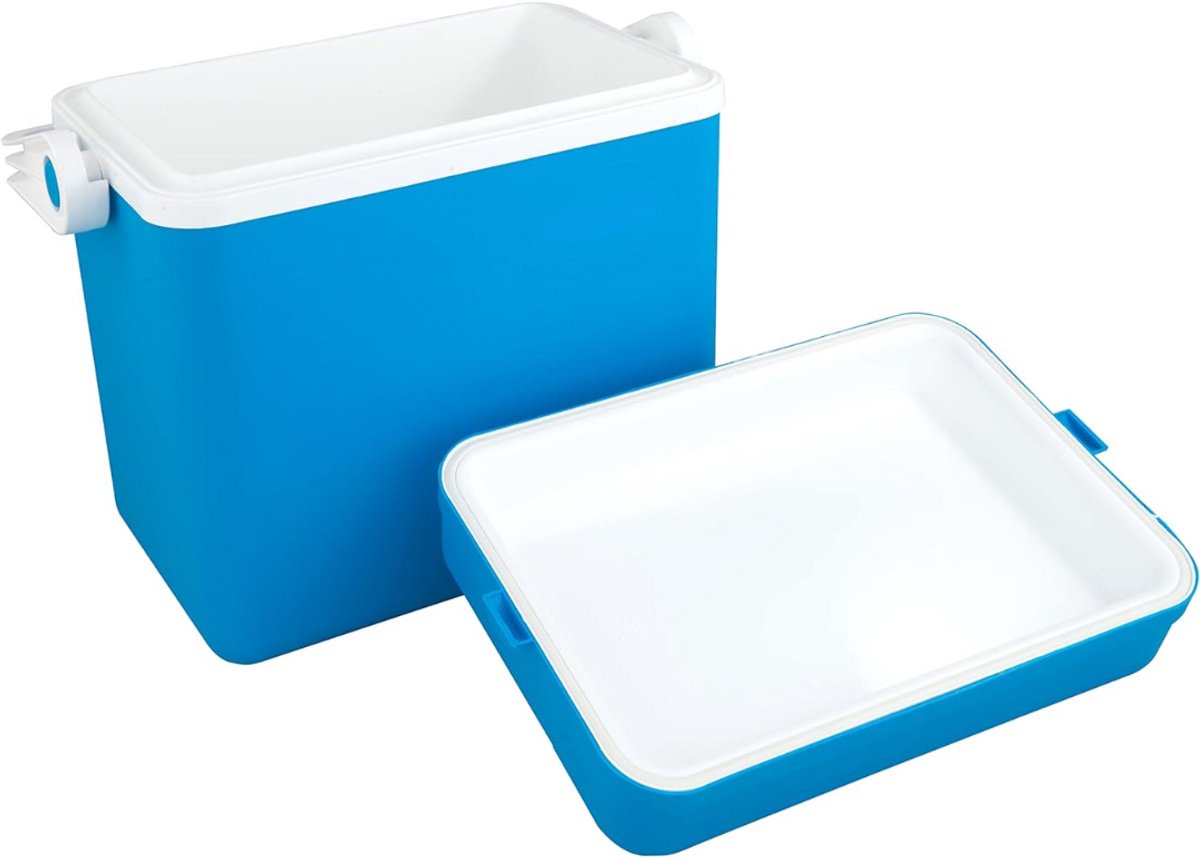 Lexium Koelbox - Draagbare koelbox voor camping en strand - Koelbox zonder stroom - Ideaal voor picknick, auto of boot - Houdt eten en drinken koel - Lichtgewicht en stevig - Met handvat en deksel - Perfect voor outdoor activiteiten, roadtrips en fes